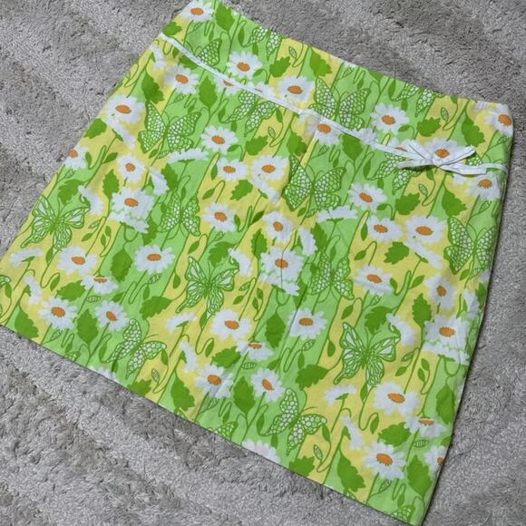 Lilly Pulitzer Socialite Butterfly Mini Skirt - Picture 2 of 7